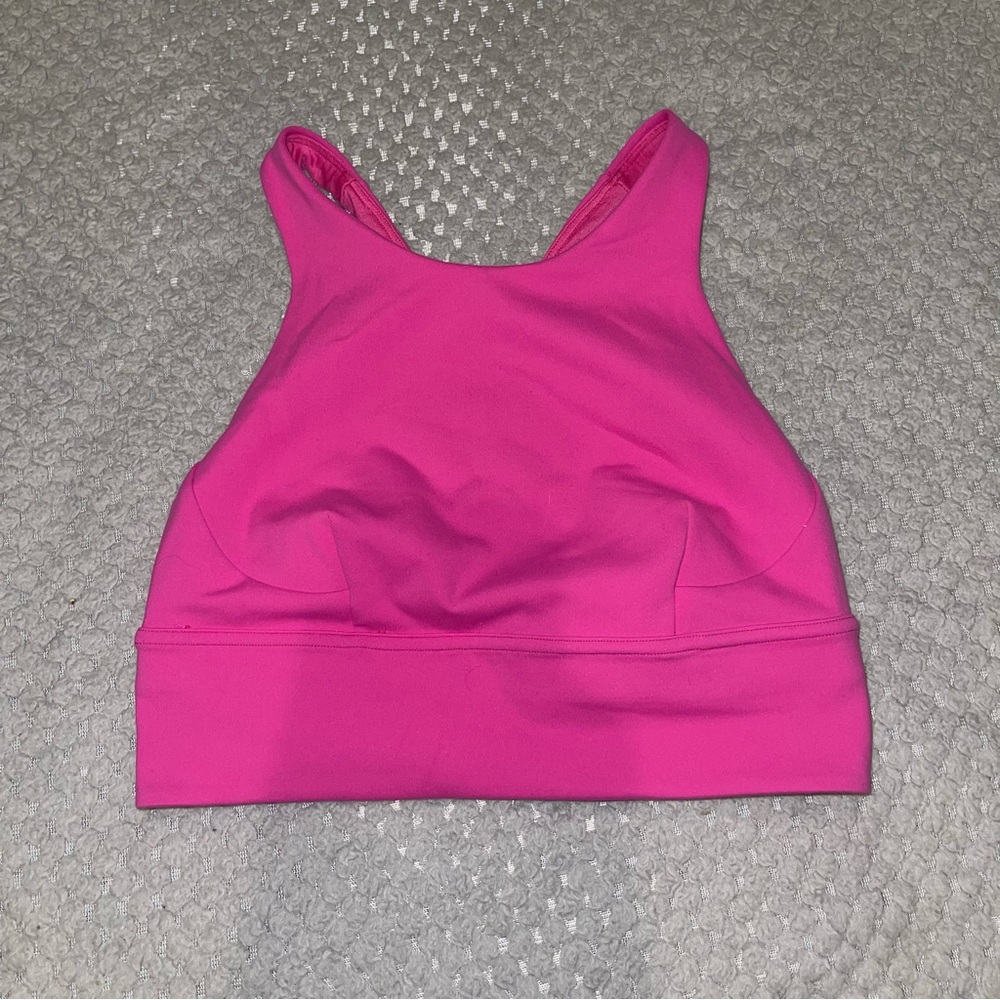 Lululemon Athletica Hot Pink Sports Bra